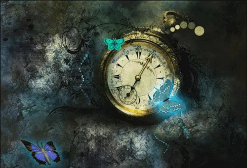 Mariposas de alas azules que pasea por el tiempo -posdata digital press