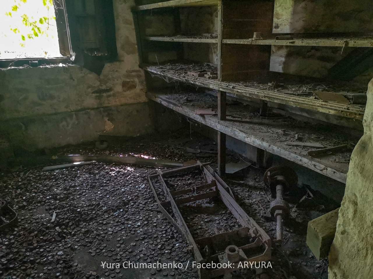 La Copelina, ruinas de la ex embotelladora de agua mineral