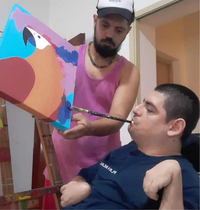 La historia de Matías y Ezequiel: cuando el arte se vuelve un puente-posdata press