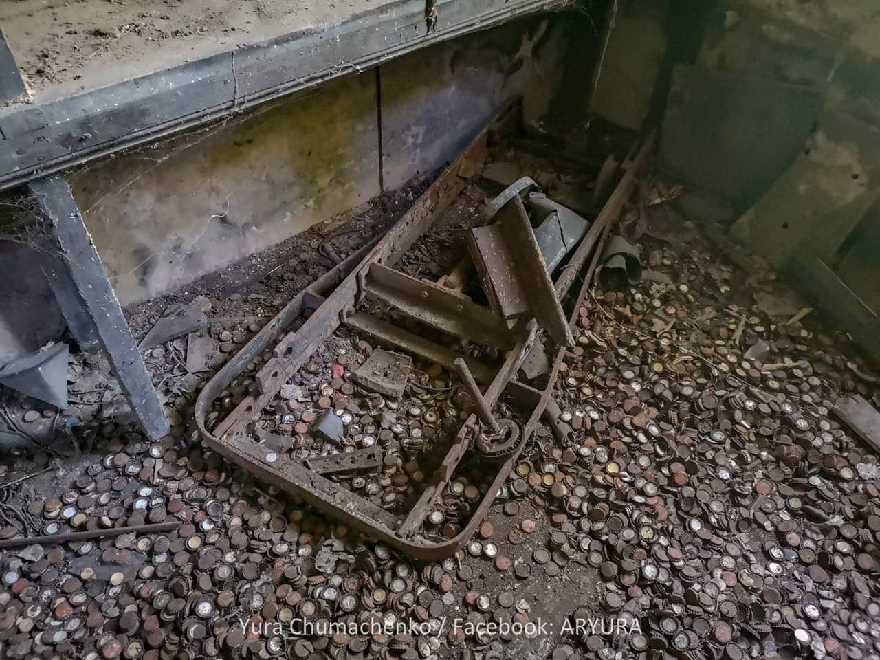 La Copelina, ruinas de la ex embotelladora de agua mineral