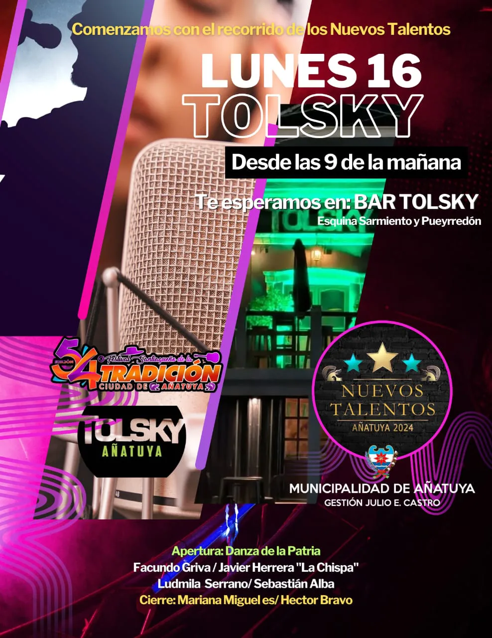 Apertura Ciclo Nuevos Talentos.-Añatuya-posdata digital press