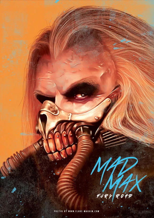 Flore-Maquin-movie-posters-illustration-mad-max-