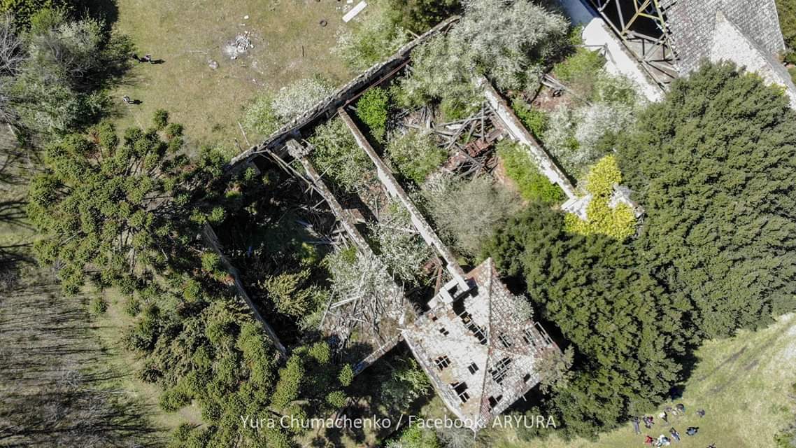La Copelina, ruinas de la ex embotelladora de agua mineral