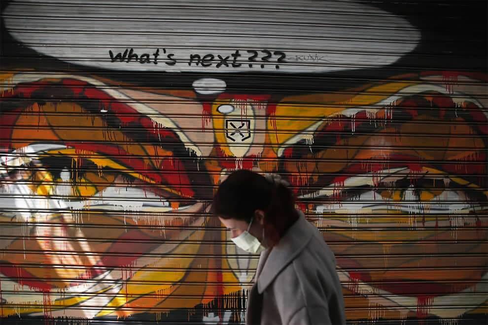 arte callejero sobre el Coronavirus