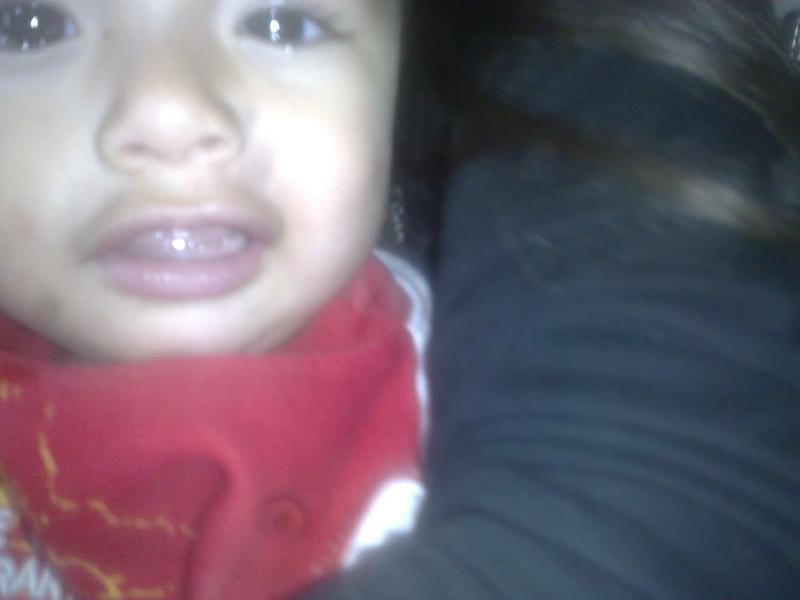 Maxi llorando