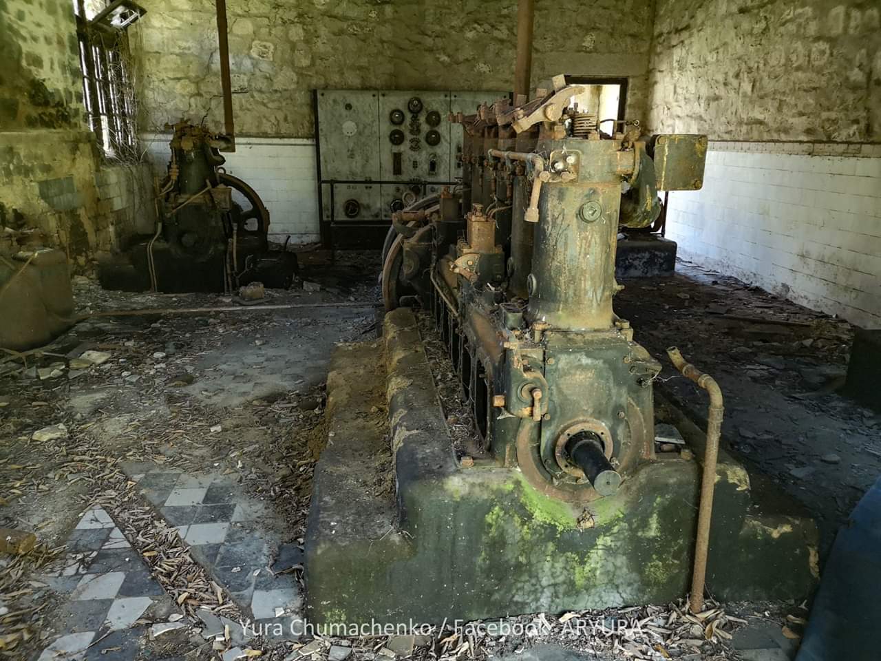 La Copelina, ruinas de la ex embotelladora de agua mineral