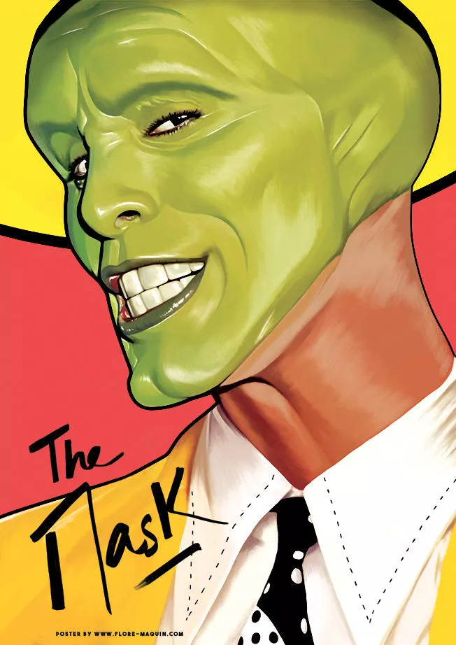 Flore-Maquin-movie-posters-illustration-the-mask-