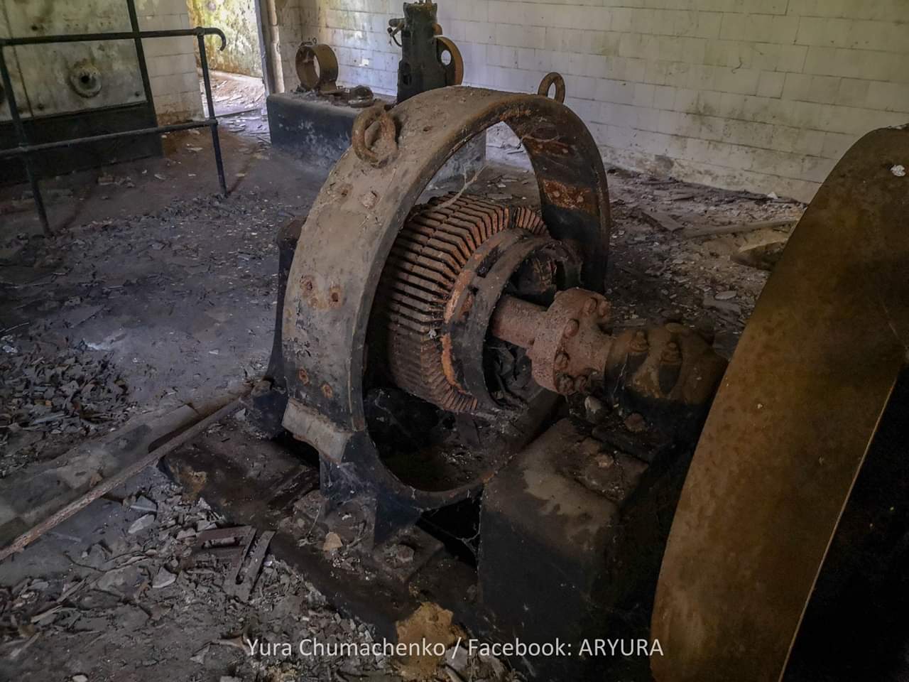 La Copelina, ruinas de la ex embotelladora de agua mineral