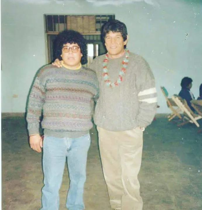 Carlos Monzón junto a su primogénito: Carlos Alberto-posdata-digital-press