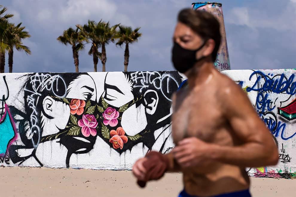 arte callejero sobre el Coronavirus