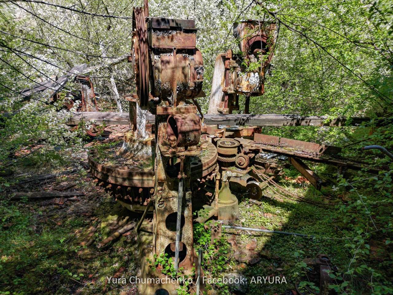 La Copelina, ruinas de la ex embotelladora de agua mineral