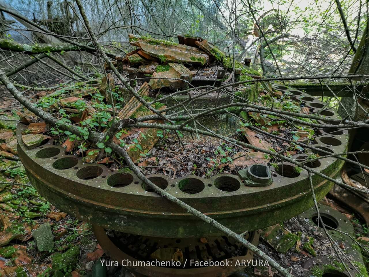 La Copelina, ruinas de la ex embotelladora de agua mineral