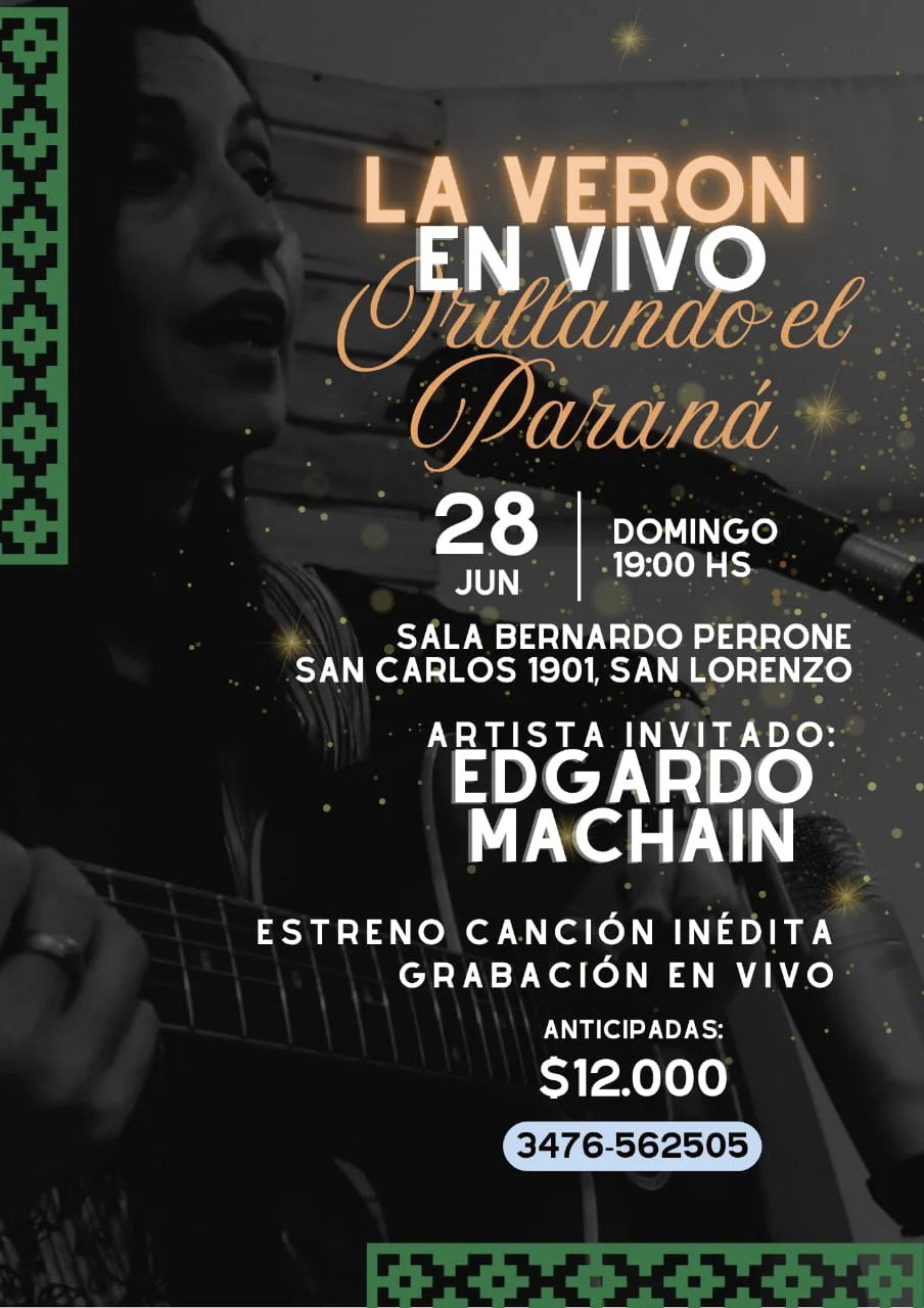 La Veron en vivo: Trillando el Paraná-posdata press