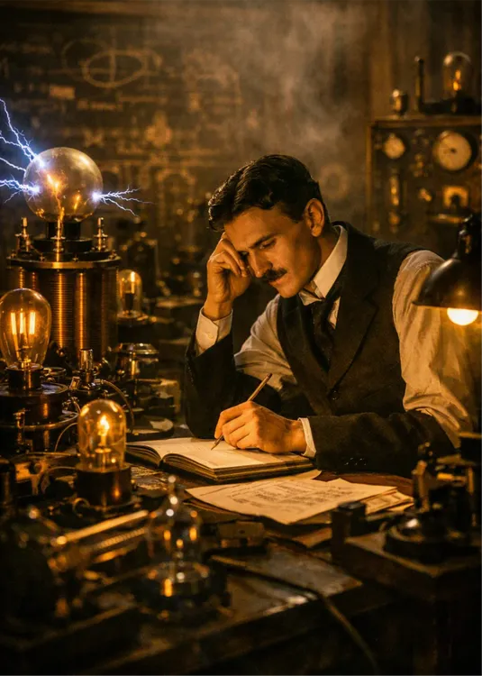 Nikola Tesla: El genio oculto en los baúles-posdata-press